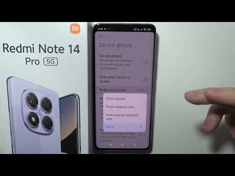 Redmi Note 14 Pro - How to Use DND [Do Not Disturb Mode]