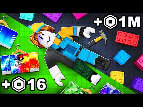 I Tested EVERY Way to Earn Robux (and Made 14M)