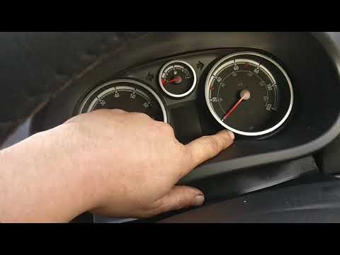 New vauxhall Corsa INSP light reset procedure
