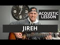 JIREH || Elevation Worship ft. Maverick City Music || Acoustic Guitar Lesson/Tutorial