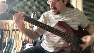 The Distillers - Bullet &amp; the Bullseye - BASS cover (NKP bass presets for axe fx3/fm3/fm9)