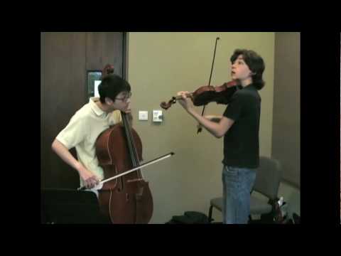 Let It Be - atles: Michael Province & Nathan Chan on Violin and Cello