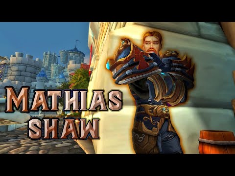 The Story of Shaw, Mathias Shaw, the James Bond of Warcraft! [Lore]