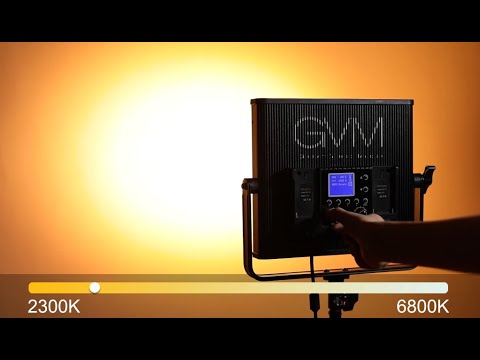 GVM-896S 50W High Beam High Brightness Bi-Color LED Video 3-Light-Kit