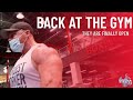 GYMS OPEN IN DUBAI-BACK DAY ON FIRST DAY BACK. Christian Williams PT
