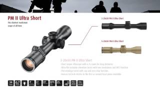 Video: Schmidt & Bender PM II Ultra S. 3-20x50 IR FFP P4FL CW DT35 RAL