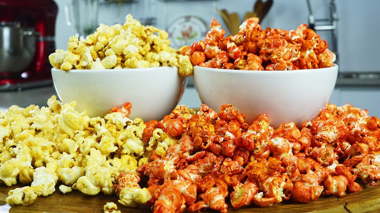 PIPOCA DOCE E CROCANTE TRADICIONAL E COLORIDA QUE DURA ATÉ 15 DIAS