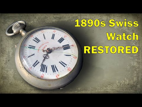 Restoration of an 1890s Antique Swiss Pocket Watch