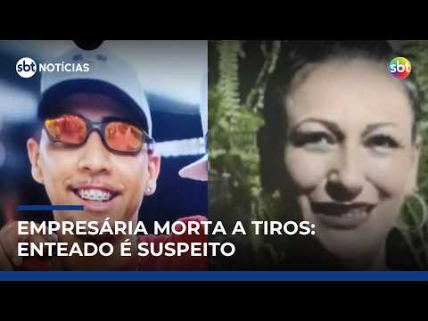 Enteado é suspeito de matar madrasta a tiros dentro do restaurante da vítima | #SBTNotícias