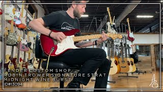 Video thumbnail for Fender Custom Shop Robin Trower Signature Stratocaster in Midnight Wine Burst by Artisan Guitars