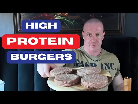 Make HIGH PROTEIN Burgers in Minutes and Stay Lean