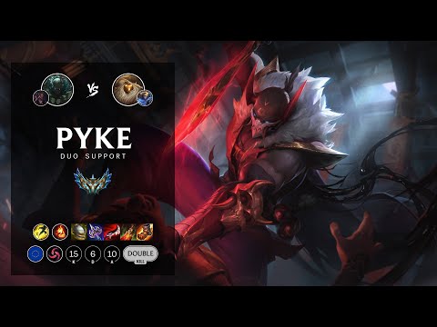 Pyke Support vs Bard - EUW Challenger Patch 12.8