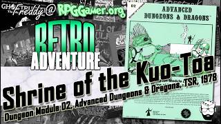 The Shrine of the Kuo-Toa (Module D2, Advanced Dungeons & Dragons, TSR, 1978) | Retro Adventures