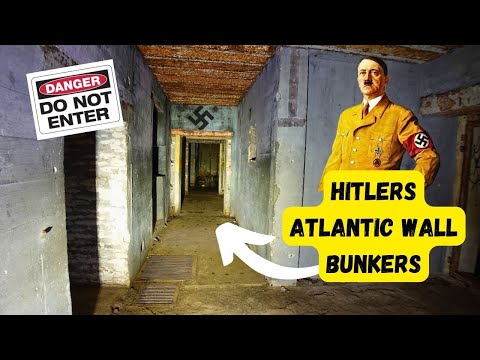 Hitler`s fortress Island. Germans fortified the complete Island here to have full control.