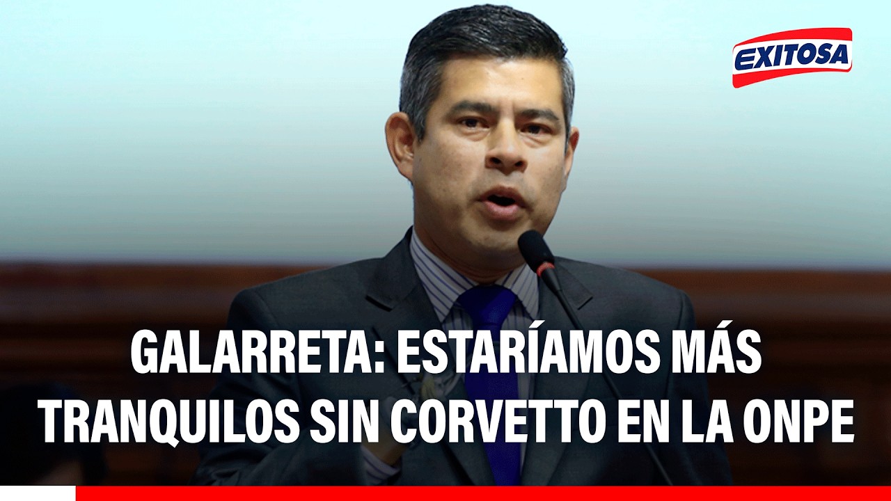🔴🔵 Luis Galarreta: Fujimorismo y el candidato que pase a segunda vuelta estarían "más tranquilos"
