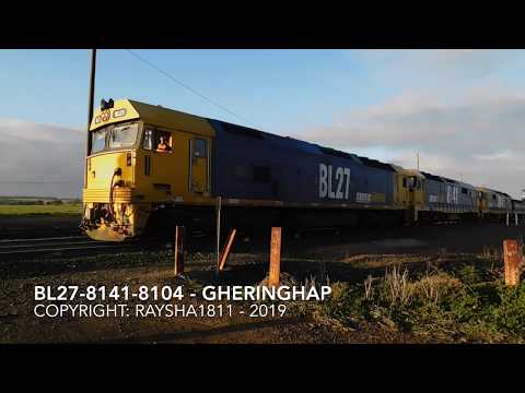 7937V - BL27-8141-8104 (Grain) Gheringhap - Australian Trains by Raysha1811