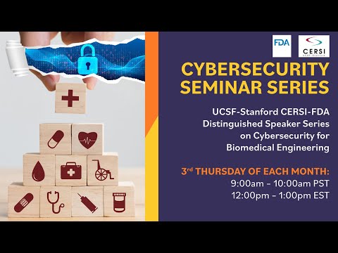 Cybersecurity Seminar Series (Nov 2021): Carl Landwehr