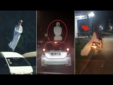Geger, Pocong di atas Mobil Warga! 6 Kejadian Horor Penampakan Hantu yang Akhirnya Tertangkap Kamera