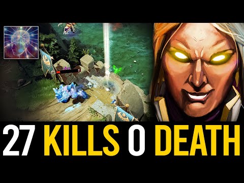 27 KILLS 0 DEATH!! PERFECT INVOKER vs TEMPLAR ASSASSIN MID | Dota 2 Invoker