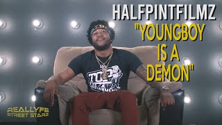 HalfpintFilmz on directing NBA Youngboy for the first time &quot;He&#39;s A Demon&quot;