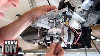 How to change the gear and sprocket in a garage door opener - LiftMaster Chamberlain