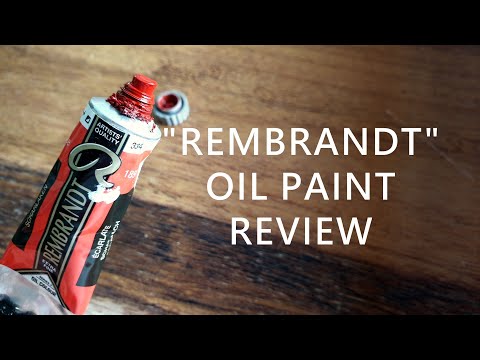 "Rembrand" Oil Paint Review Royal Talens Artist Grade