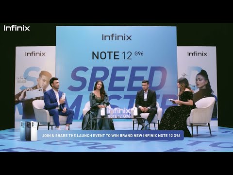 Quick recap |Premiere launch event of NOTE 12 G96😎