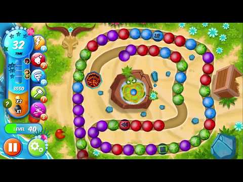 Woka Woka Marble Shooter level 36-40 - Game mini