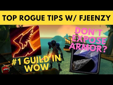WHY YOU SHOULDN'T EXPOSE ARMOR & MORE WITH FJEENZY OF PROGRESS - Top Rogue Podcast - Classic WoW