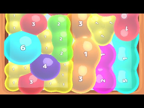 Melty Bubble - Jiggly Jelly 2048 ( Max Level Blob) Gameplay Walkthrough Part 02
