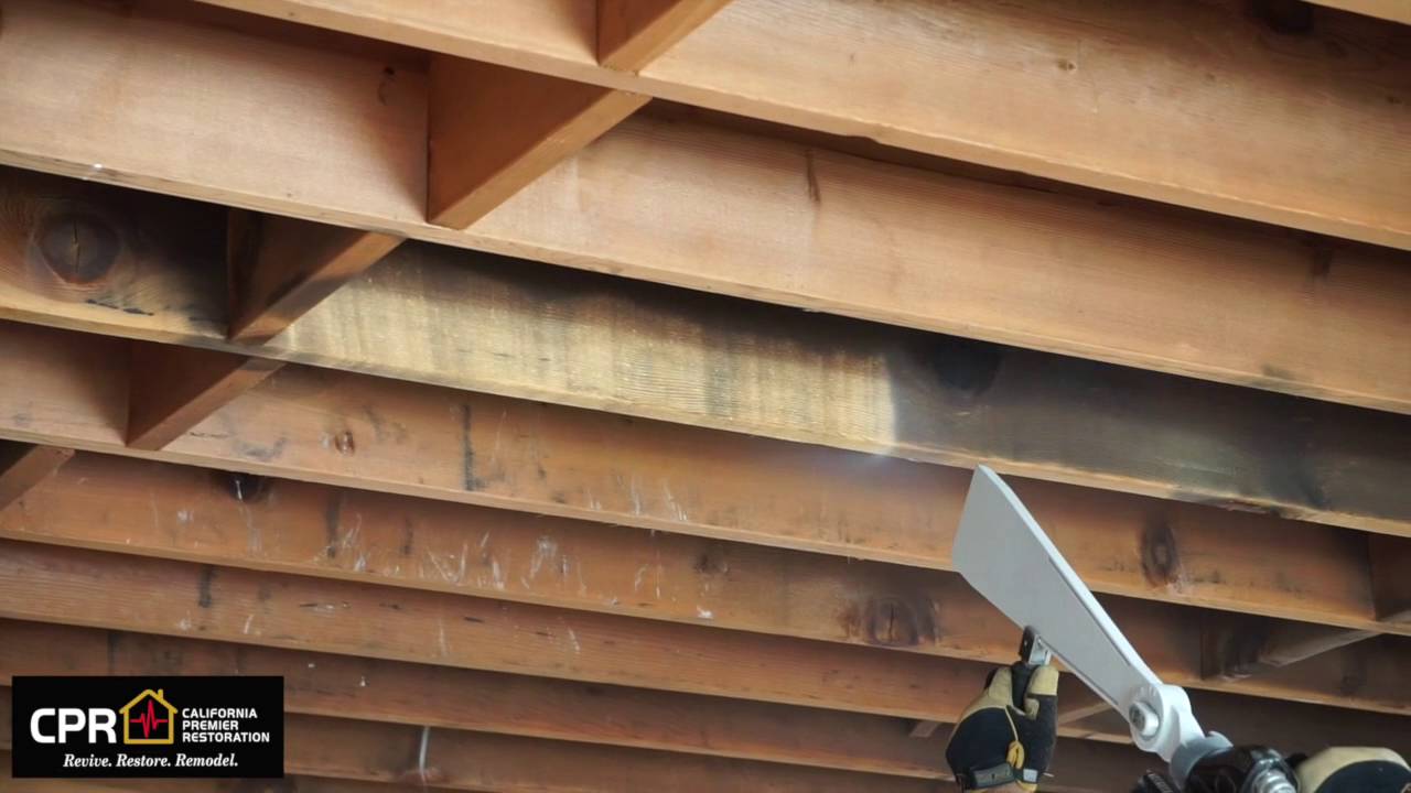 Fire Damage Cleanup - Dry Ice Blasting