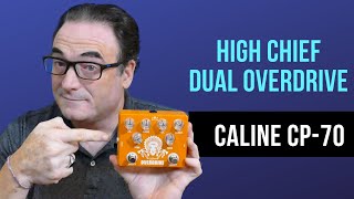 Video thumbnail for Caline CP-70 High Chief Dual Overdrive Pedal | Affordable Transparent Overdrive by ADDICTED TO GEAR