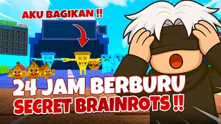 I Hunted for Secret Brainrots for 24 Hours!! Plants vs Brainrots