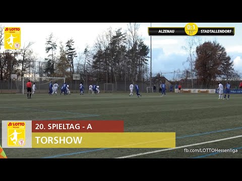 Torshow 20. Spieltag LOTTO Hessenliga 2021/2022 - Gruppe A