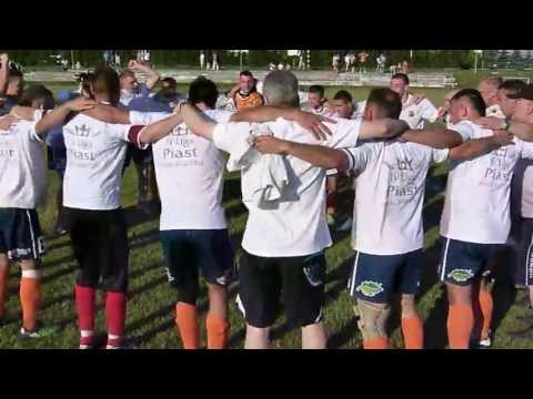 Piast Złotniki Kujawskie świętowanie awansu do IV ligi