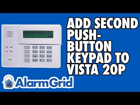 Adding a Second Push-button Keypad to a VISTA-20P