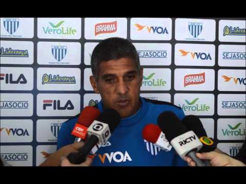 Coletiva com o técnico Silas - Avaí Futebol Clube
