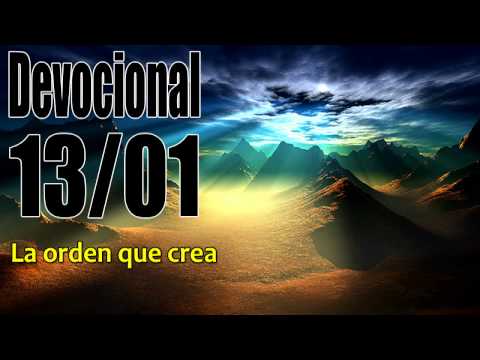 La orden que crea. Devocional John Piper Solid Joys 13/01