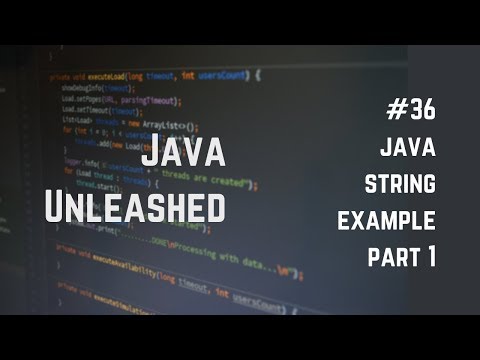 36 Java String Method Part 1