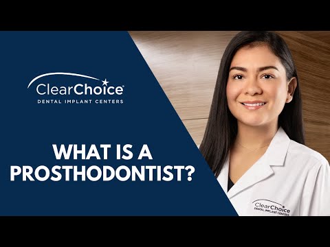 What is a Prosthodontist?