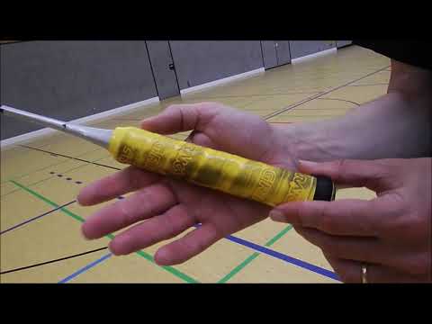 Griffhaltung und Fingerpower - TSV Badminton