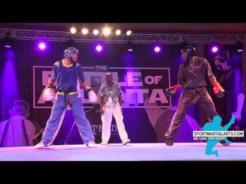 Christopher Robinson vs  Kameren Dawson | 2016 Battle of Atlanta | Men's Team Sparring Final Round 1