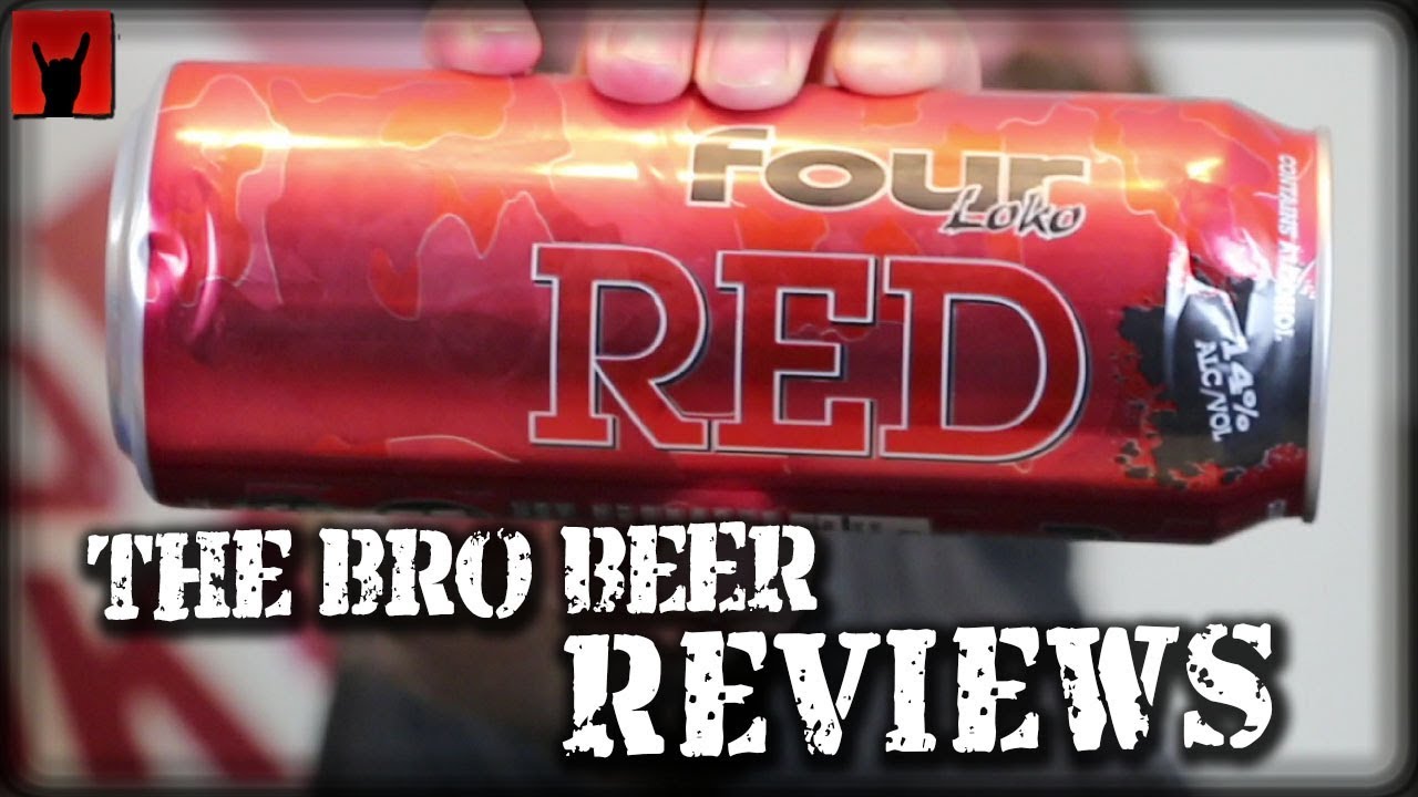 Four Loko Red 14% abv - The Bro Beer Reviews