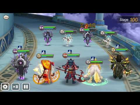TOA Normal 100 in auto - focus Lyrith - Summoners war