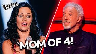 Single Mom of 4 Hadn't Sung on Stage in a Decade... Until Now | The Voice [4K]