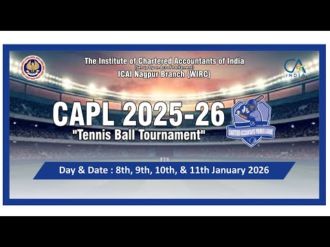 CAPL 25 - 26 || Power Pacers vs Salankar Blasters || WDZ LIVE