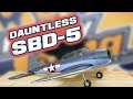 SBD Dauntless EP-GP 1540mm ARF - New Release 