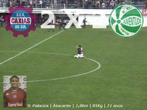 Brasileiro C 2010 - SER Caxias 2 X 2 Juventude - Fase 1 - Rodada 7 - GOL 2 - Palacios