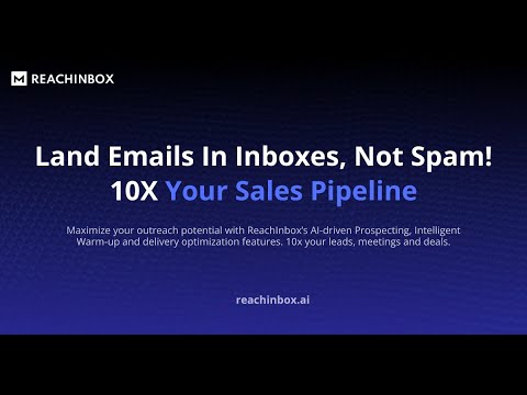 ReachInbox.ai: The Ultimate Cold Email Solution to Supercharge Your Outreach