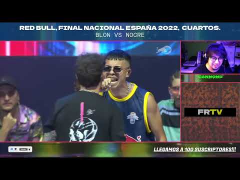 ¡LA NUEVA ESTRELLA INTERESTELAR!. REACCIONANDO A BLON VS NOCRE, RED BULL FINAL NACIONAL ESPAÑA 2022.